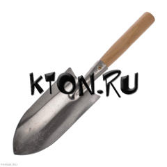Совок посадочный широкий оцинкованный
