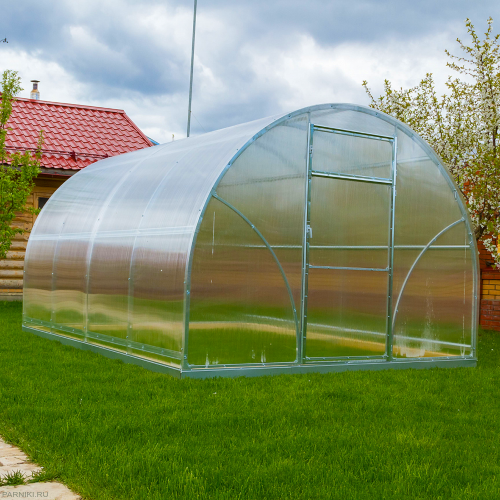 Теплица из поликарбоната Сигма (шаг дуг 100 см)
