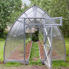 Теплица из поликарбоната Дачная Стрелка 2,6